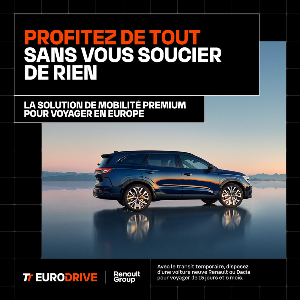 Location TT Eurodrive, service de location de voiture premium